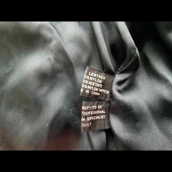 Y2k Vintage 80's‎ Guess G-81 Varsity Men's or Women's Leather Jacket Size L - Picture 15 of 15